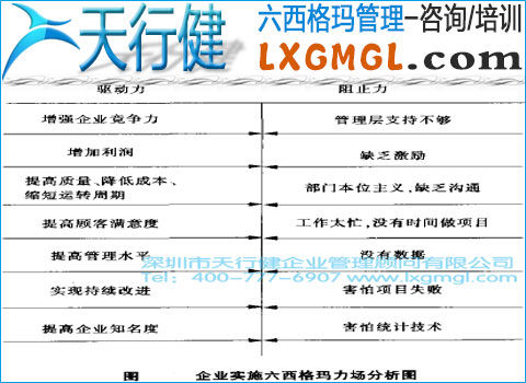 六西格玛与力场分析的结合