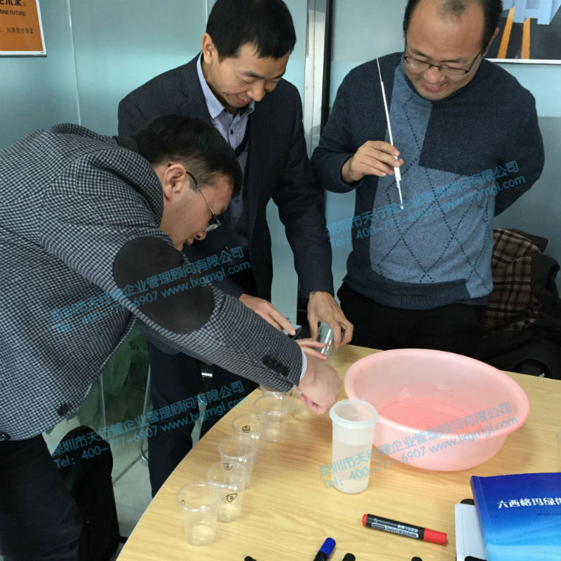 六西格玛绿带培训-实验操作