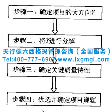 六西格玛管理项目选择流程、选择要点和导入点