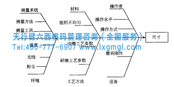 六西格玛管理工具——因果图（鱼刺图）