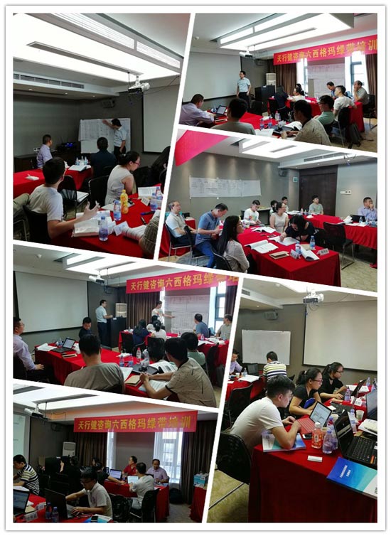 贺天行健咨询0526期《六西格玛绿带经典课程》培训在深圳圆满结束