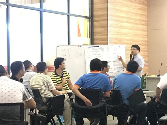 江苏某新材料公司解决问题的8步法（8D）实战培训圆满完成