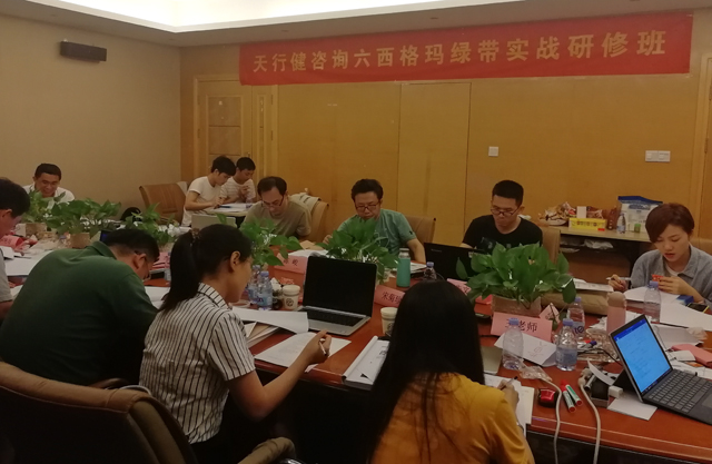 贺190522期六西格玛绿带实战研修班在深圳圆满完成