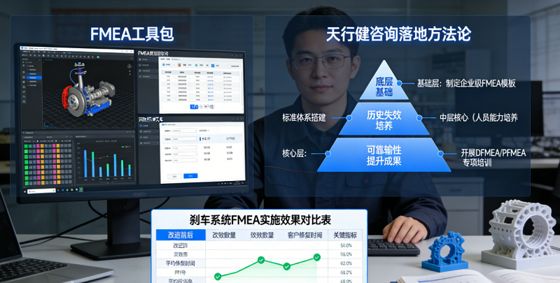 汽车刹车系统失效FMEA全流程分析 | 从风险识别到措施落地