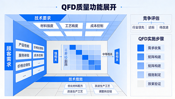 QFD 质量功能展开是什么意思?精密制造研发落地思路 QFD 质量功能展开是什么意思?精密制造研发落地思路