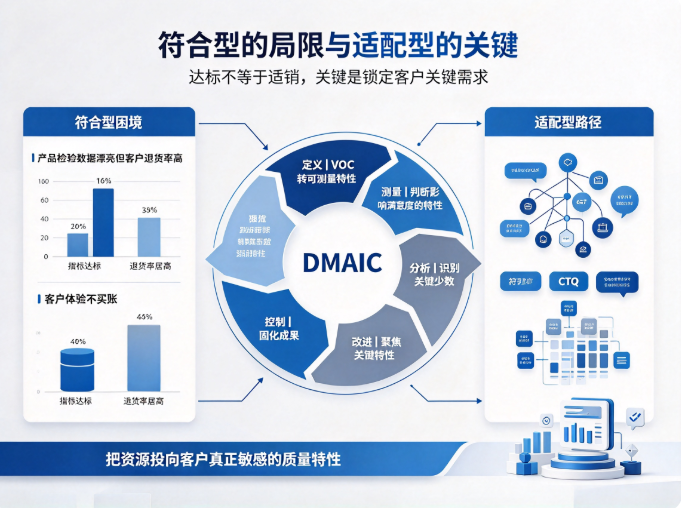 从符合型到适配型:六西格玛推动消费品质量跃迁 从符合型到适配型:六西格玛推动消费品质量跃迁
